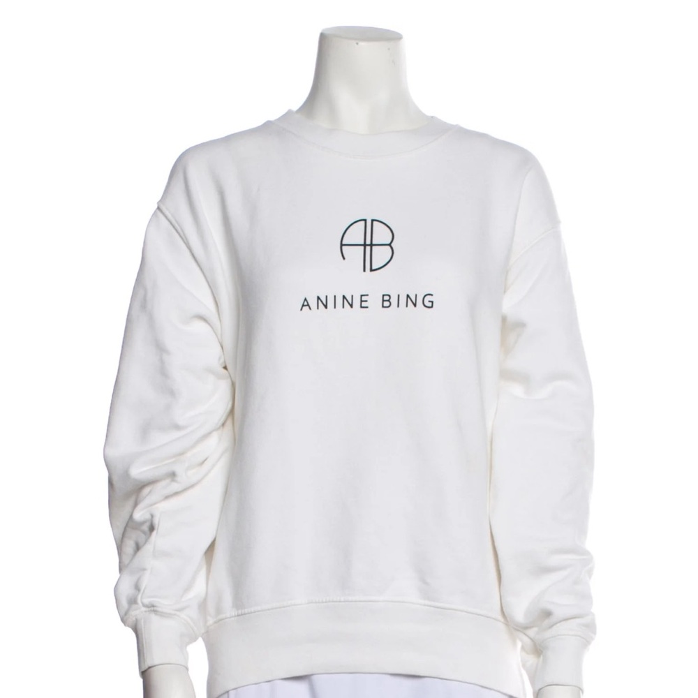 Anine Bing White Sweater